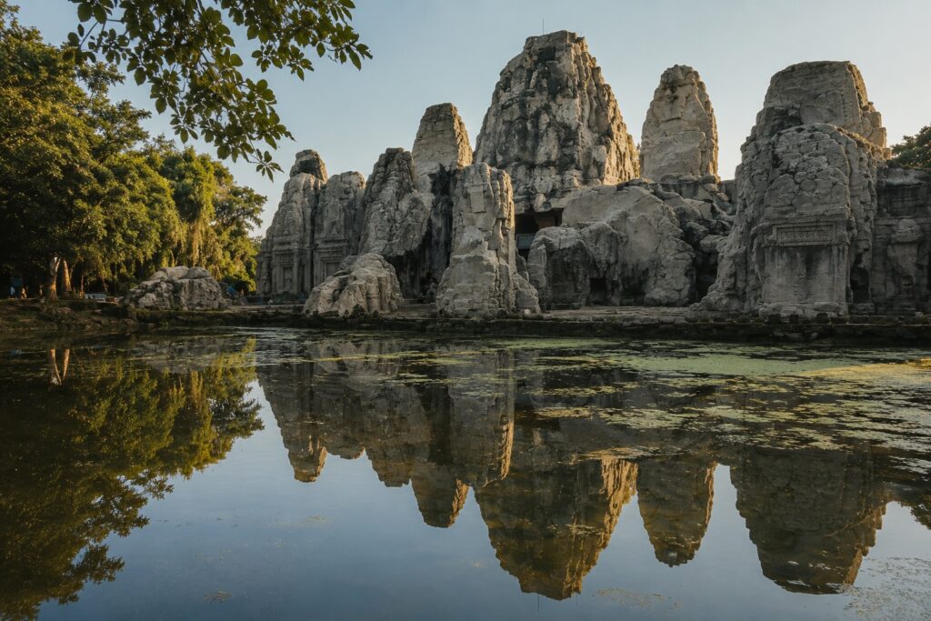 Best places to visit in Dharamshala including the historic Masroor Rock-Cut Temples near Kangra