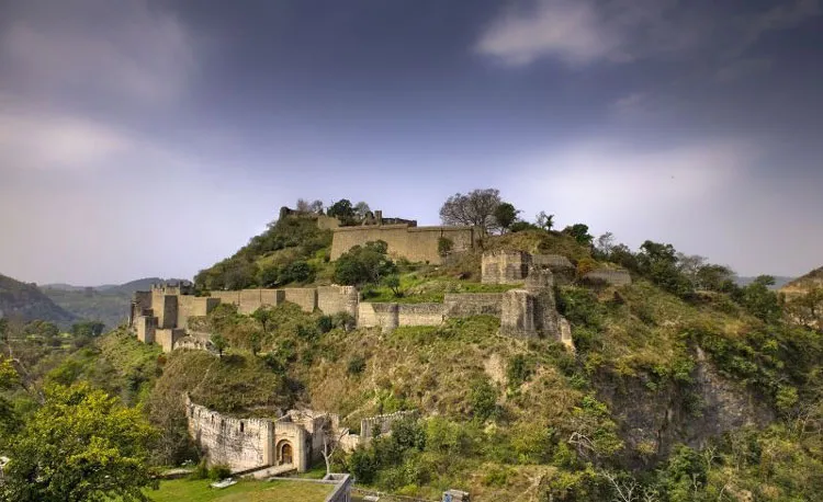 Kangra Fort overlooking the Kangra Valley in Himachal Pradesh